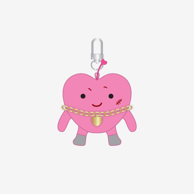 Stray Kids Case 143 Official Merchandise - Heart Tung Keyring